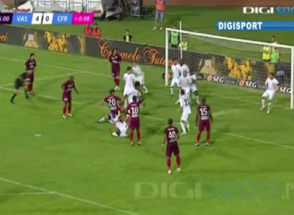 Masacru in campionatul Romaniei. Vaslui a demolat-o in doar 33 de minute pe CFR Cluj Masacru in campionatul Romaniei. Vaslui a demolat-o in doar 33 de minute pe CFR Cluj