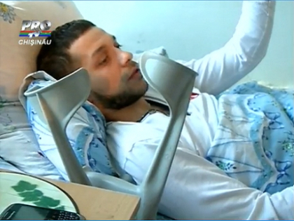 A patit-o din nou! Boris Covali si-a rupt al doilea picior intr-un an: "Am meritat-o!" - AUDIO