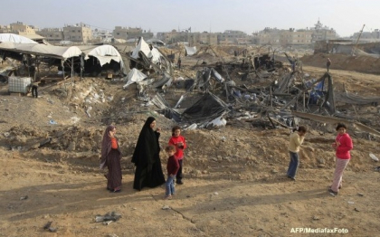 Raid israelian in Fasia Gaza, in urma unor tiruri de rachete
