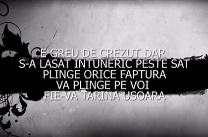VIDEO TULBURATOR dedicat tinerilor care au murit in accidentul de pe soseaua Muncesti