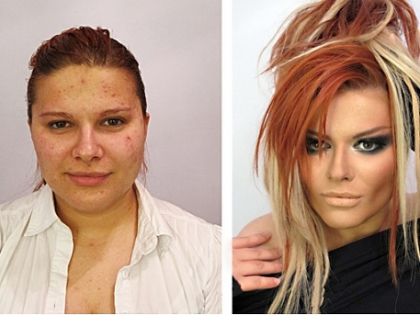 Din acneice, in bombe sexy. Cum a transformat un make-up artist 7 femei cu probleme cu tenul in dive - FOTO Din acneice, in bombe sexy. Cum a transformat un make-up artist 7 femei cu probleme cu tenul in dive - FOTO