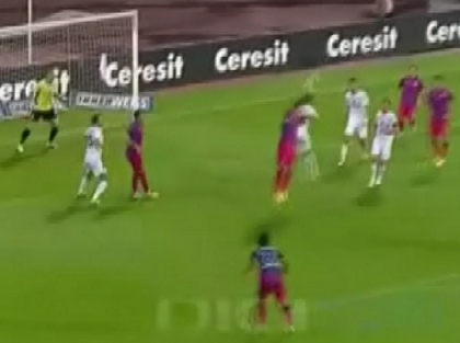 Steaua Bucuresti a calcat stramb in Liga Intai. Vezi cum au jucat