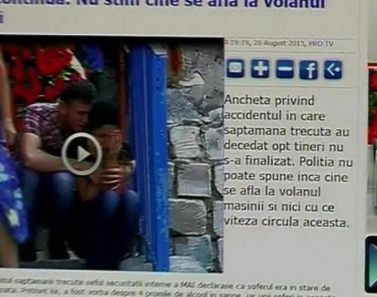 Stirea despre accidentul de pe soseaua Muncesti ramane cea mai urmarita pe site-ul protv.md