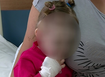 Readusa la viata intr-un mod miraculos. Ce s-a intamplat cu o fetita in varsta de un an si jumatate