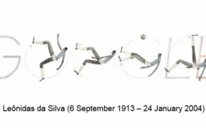 LEONIDAS DA SILVA, "diamantul negru" care a inventat golul din foarfeca, omagiat cu un Google Doodle LEONIDAS DA SILVA, "diamantul negru" care a inventat golul din foarfeca, omagiat cu un Google Doodle