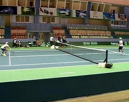 Tenismanii nationalei Moldovei de Cupa Davis au inceput pregatirile pentru duelul cu portughezii Tenismanii nationalei Moldovei de Cupa Davis au inceput pregatirile pentru duelul cu portughezii