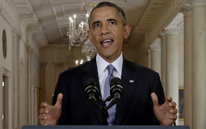 Obama s-a lasat de fumat "de teama sotiei", s-a auzit de la un microfon ramas deschis la New York