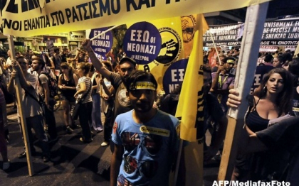 Grecii nu mai vor fascism. Manifestatii la Atena impotriva partidului neonazist Zorii Aurii