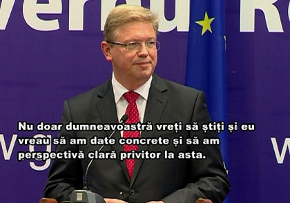Comisarul european, la Chisinau: Trebuie sa implimentati reforme si veti avea regim liberalizat de vize Comisarul european, la Chisinau: Trebuie sa implimentati reforme si veti avea regim liberalizat de vize