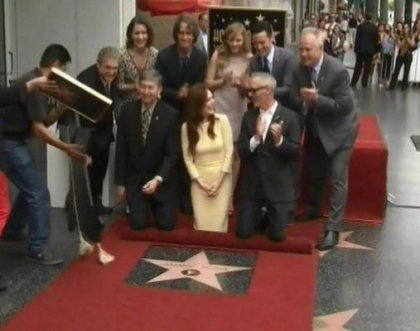 Actrita Julianne Moore are o stea pe Bulevardul Gloriei de la Hollywood. Vezi cum arata