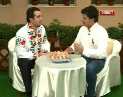 Andrei Tabuica cu ... oua!? Ce ne-a pregatit autoexpertul intr-o noua emisiune