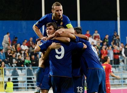 VIDEO. Victorie miraculoasa pentru Moldova! Nationala a spulberat-o pe Muntenegru cu 5 la 2 VIDEO. Victorie miraculoasa pentru Moldova! Nationala a spulberat-o pe Muntenegru cu 5 la 2