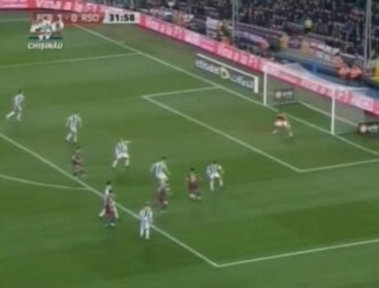 Gol superb inscris de Cristiano Ronaldo in partida cu Real Zaragoza Gol superb inscris de Cristiano Ronaldo in partida cu Real Zaragoza