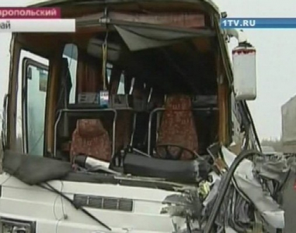 Tragedie in Rusia. Cel putin 4 morti dupa ce un autobuz cu copii s-a ciocnit cu o masina
