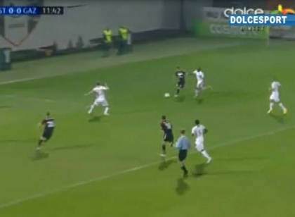 Astra Giurgiu continua sa straluceasca in Liga Intai. Vezi cum a jucat cu Gaz Metan Medias