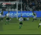 Ratari incredibile in partida dintre Racing Santander si Hercules din Campionatul Spaniei