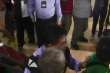 Antrenorii boxerilor Manny Pacquiao si Brandon Rios, la un pas de a provoca o bataie generala: S-au insultat
