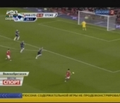 Gol fantastic in Campionatul Angliei. A marcat cu calcaiul in partida cu Stoke City Gol fantastic in Campionatul Angliei. A marcat cu calcaiul in partida cu Stoke City