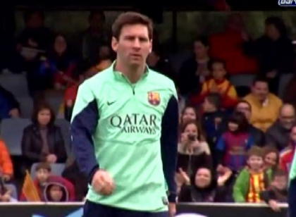 Lionel Messi a revenit in forta: Vezi cum starul argentinian face spectacol si la antrenamente Lionel Messi a revenit in forta: Vezi cum starul argentinian face spectacol si la antrenamente