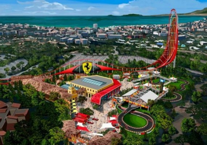 Ferrari deschide primul parc de distractii din UE. Una dintre "jucarii" va concura cel mai rapid roller coaster din lume Ferrari deschide primul parc de distractii din UE. Una dintre "jucarii" va concura cel mai rapid roller coaster din lume