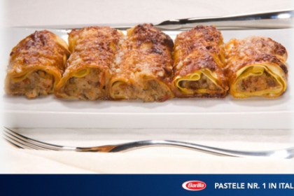 Cannelloni cu carne de vita si ciuperci