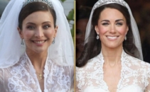 Rochia de mireasa a lui Kate, "furata" de la fina lui Berlusconi. FOTO Rochia de mireasa a lui Kate, "furata" de la fina lui Berlusconi. FOTO