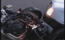 Un motociclist a ajuns la spital dupa ce s-a tamponat cu o masina in sectorul Buiucani