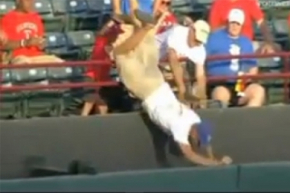 Un barbat a murit, dupa ce a cazut in cap incercand sa prinda o minge la un meci de baseball Un barbat a murit, dupa ce a cazut in cap incercand sa prinda o minge la un meci de baseball