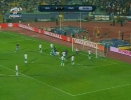 Anglia este tot mai aproape de turneul final din Ucraina si Polonia. A invins Bulgaria cu 3 la 0