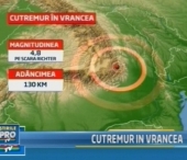 CUTREMUR cu magnitudinea de 4.8 in Vrancea, resimtit pana si in Chisinau CUTREMUR cu magnitudinea de 4.8 in Vrancea, resimtit pana si in Chisinau