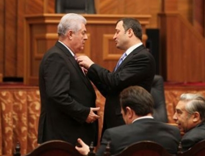 Vlad Filat a iesit la sfat cu Vladimir Voronin! Vlad Filat a iesit la sfat cu Vladimir Voronin!