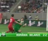 EURO-2012 la televizor. Romania a remizat cu 2 la 2 meciul cu Belarus