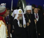 VEZI cum a fost intampinat la Aeroport Patriarhul Kiril!