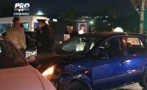 Patru masini implicate intr-un accident rutier pe strada Mihai Viteazul! VIDEO