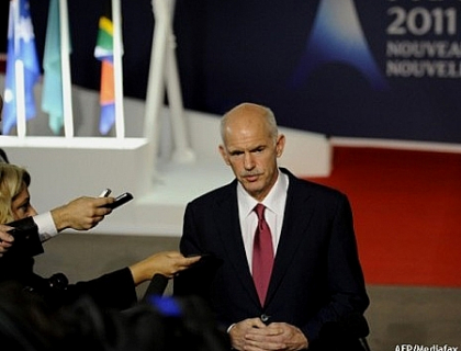 Georgios Papandreou: Grecii decid pe 4 decembrie daca mai raman in Uniunea Europeana