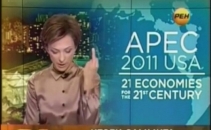Gestul obscen care a scandalizat Rusia! Ce a facut o prezentatoare in timp ce vorbea despre Obama Gestul obscen care a scandalizat Rusia! Ce a facut o prezentatoare in timp ce vorbea despre Obama
