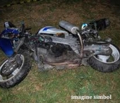 A murit pe motocicleta. Accident teribil chiar in noaptea de Craciun