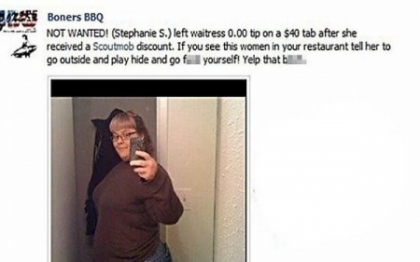 Ce a patit o femeie pe Facebook, dupa ce a facut cea mai mare greseala posibila intr-un restaurant Ce a patit o femeie pe Facebook, dupa ce a facut cea mai mare greseala posibila intr-un restaurant
