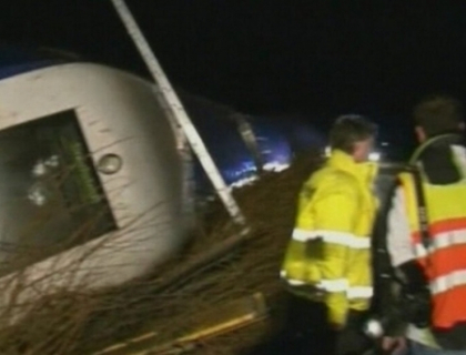 O cireada de vite a provocat un accident feroviar in Germania! Un tren a deraiat de pe sine O cireada de vite a provocat un accident feroviar in Germania! Un tren a deraiat de pe sine