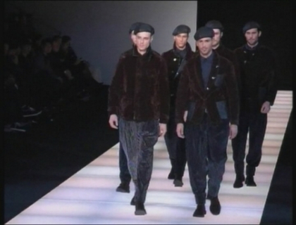 "O colectie fara exagerari, care mizeaza pe confort si eleganta". Colectia pentru barbati, marca Armani