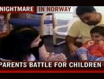 Autoritatile din Norvegia au despartit doi copii de parintii lor dintr-un motiv stupid