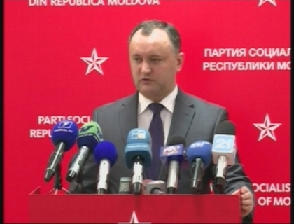 Dodon: Alianta va da cu oistea-n gard daca va organiza referendumul privind modificarea Constitutiei