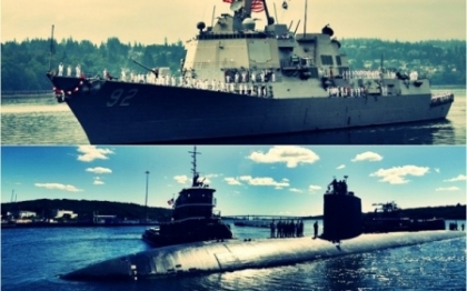 Operatiune ultra-secreta in Marea Rosie. Alte doua nave de lupta se apropie periculos de Iran