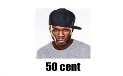 Fotografia zilei. Cum s-a dublat valoarea lui 50 Cent intr-o secunda Fotografia zilei. Cum s-a dublat valoarea lui 50 Cent intr-o secunda