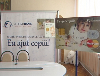 (P) "Eu ajut copiii!" - primul card special destinat pentru sustinerea copiilor orfani, lansat de Victoriabank (P) "Eu ajut copiii!" - primul card special destinat pentru sustinerea copiilor orfani, lansat de Victoriabank