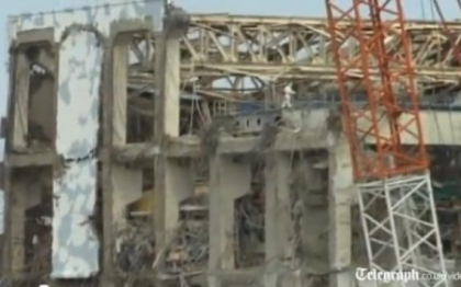 VIDEO. Cum arata centrala nucleara de la Fukushima la 11 luni de la dezastru