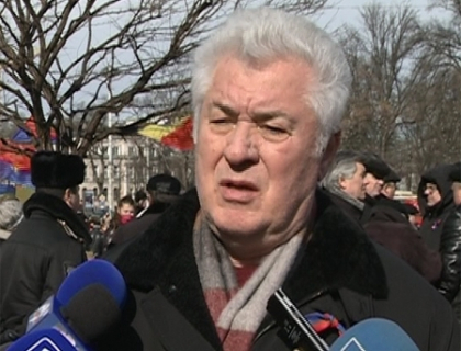 Voronin il sustine pe Ghimpu! "Ceilalti sunt niste g***ni". La cine s-a referit liderul PCRM?