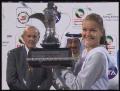 Incoronata campioana in Dubai. Radwanska a castigat titlul din Emiratele Arabe Unite Incoronata campioana in Dubai. Radwanska a castigat titlul din Emiratele Arabe Unite