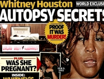 Un tabloid american arunca bomba: Whitney Houston era insarcinata si a fost ucisa!