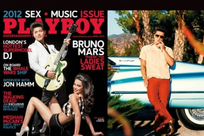 Bruno Mars devine al 10-lea barbat din istorie care apare pe coperta revistei Playboy Bruno Mars devine al 10-lea barbat din istorie care apare pe coperta revistei Playboy